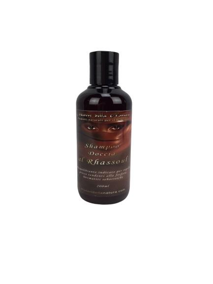 (3 PZ da 250 ml) Shampoo Doccia al Rhassoul  