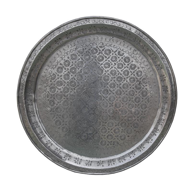Vassoio marocchino in alluminio cm 86