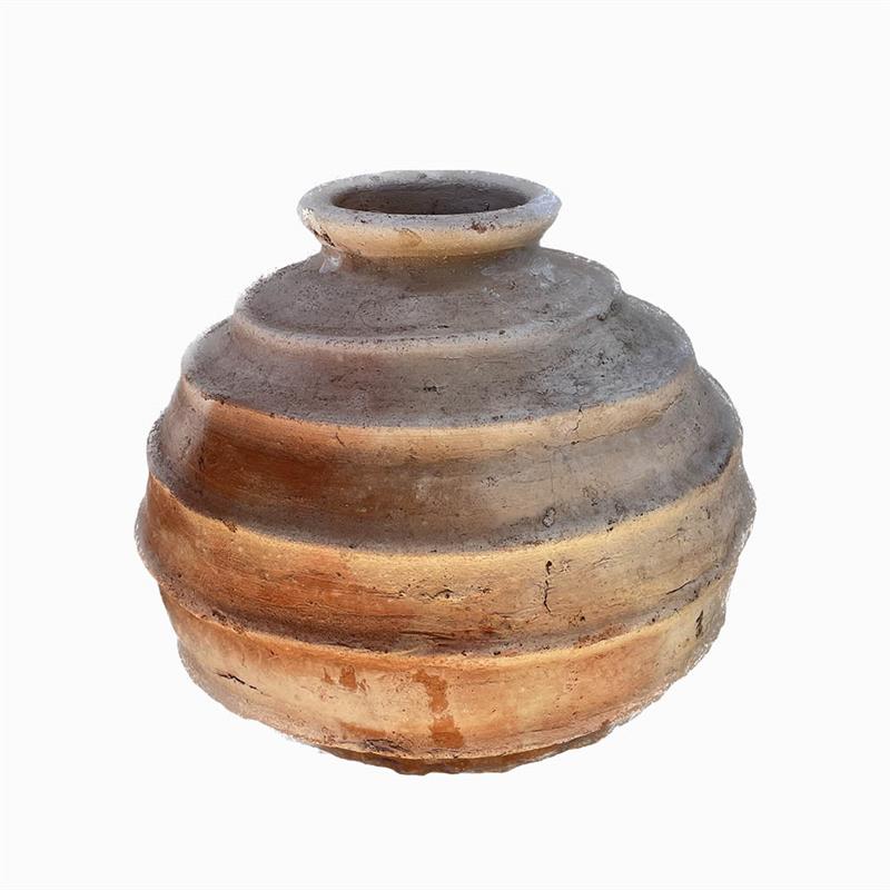 Vaso, orcio anfora marocchina in terracotta interamente fatta a mano - Dimensioni cm32*32*h28