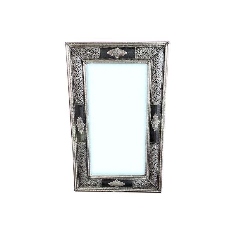 Specchio marocchino in legno - Dimensione cm 80*50